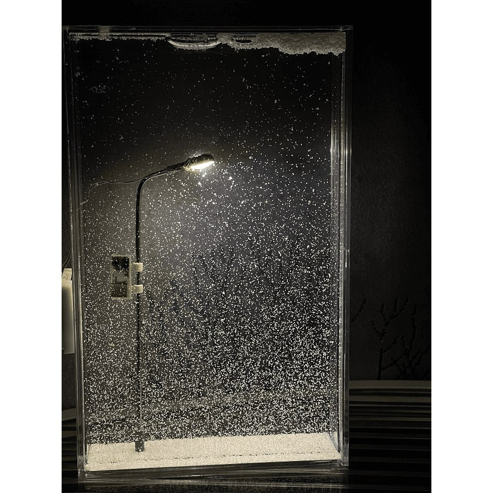 DIY Snowy Night Street Lamp Kit – Handmade Winter Craft Set