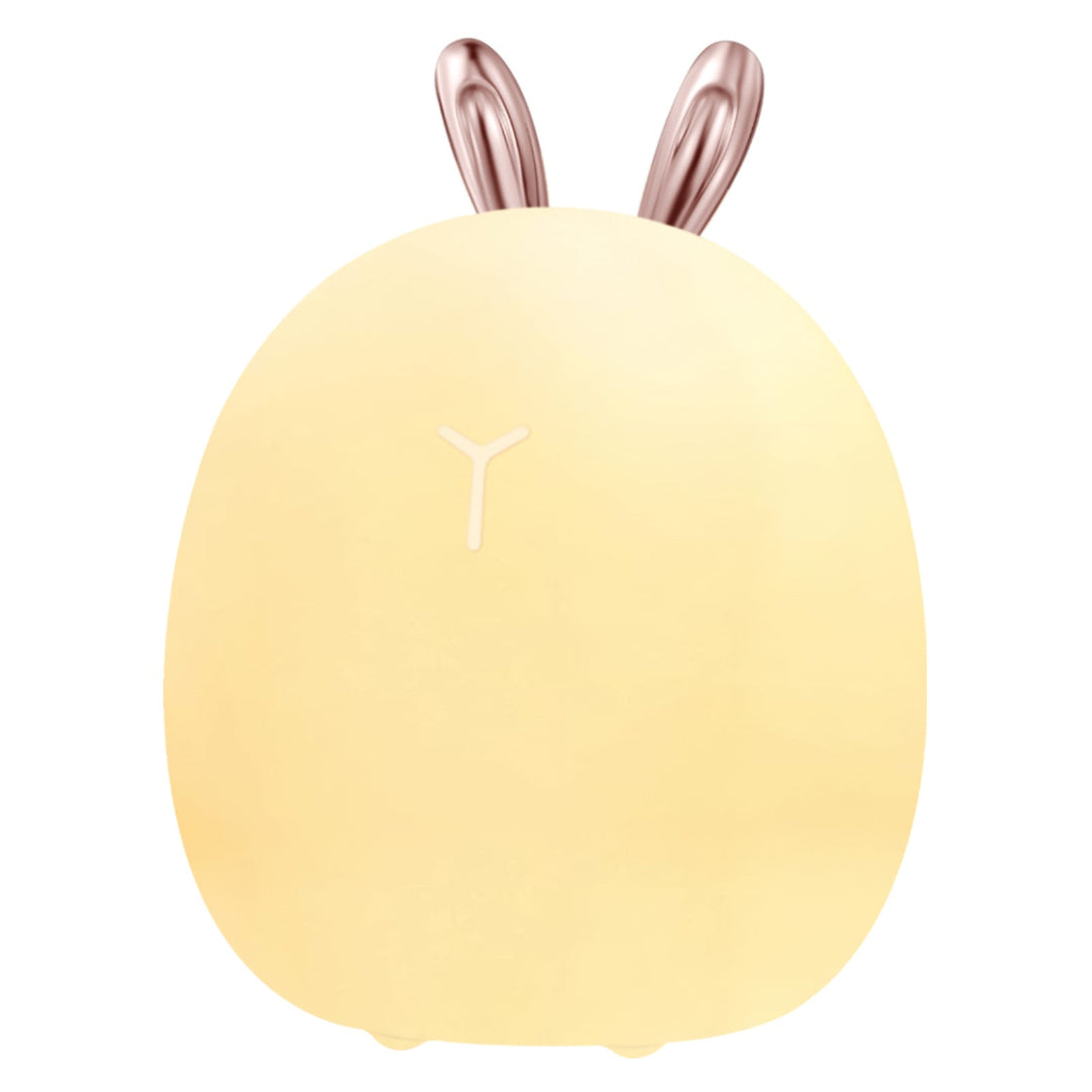 Baby Silicone Night Light – Cute Rabbit & Elk Touch & Clap Lamp