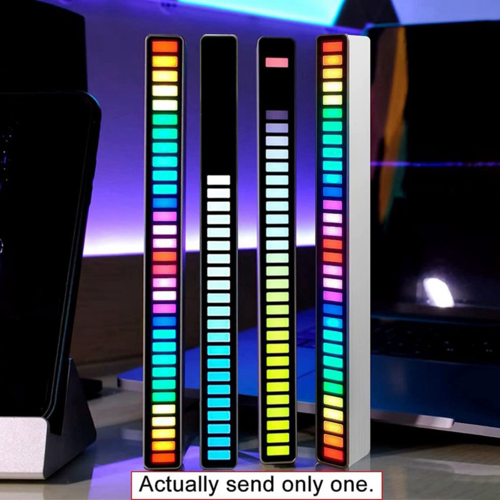 RGB LED Music Sync Atmosphere Light – Voice-Activated, App Control, USB-C