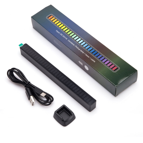 RGB LED Music Sync Atmosphere Light – Voice-Activated, App Control, USB-C